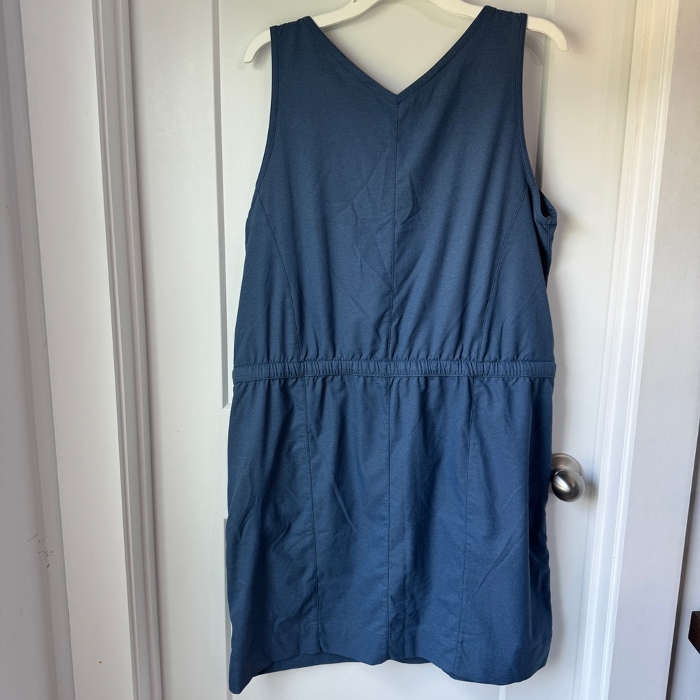 The North Face Aphrodite Dress nylon outdoor Women’s size XL Sleeveless Blue - Picture 10 of 12